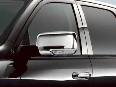 2011 Dodge Ram 2005 and Newer Specialty Chrome Door Handle Bezel