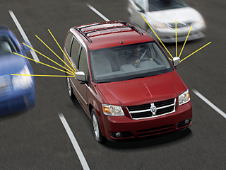 2010 Dodge Grand Caravan Blind Spot Obstacle Detection 82210858