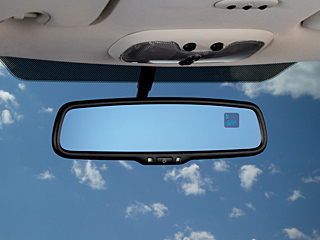 2009 Dodge Dakota Quad Cab Interior Mirror w/Compass and Temp 82210929