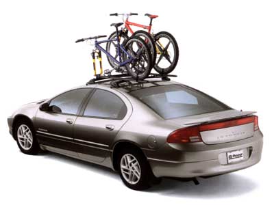 2002 Dodge Neon Roof-Mount Bike Carriers