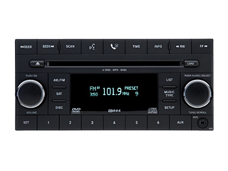 2010 Dodge Charger AM/FM 6-Disc CD/DVD Player (REQ)