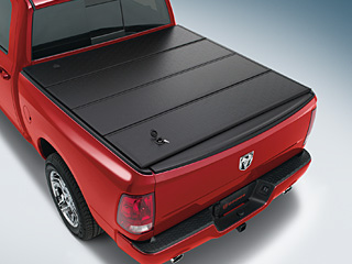 2012 Dodge Ram 2005 and Newer Tonneau Covers - Hard - Folding