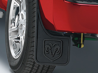 2013 Dodge Ram 2005 and Newer HD Rubber Splash Guards