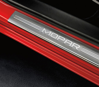 2013 Dodge Charger Door Sill Guards - Mopar Logo 82212904