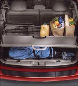 2003 Dodge Caravan Cargo Area Tray Cargo Organizer 82206263