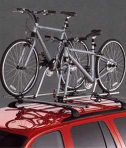 2000 Dodge durango roof-mount bike carriers